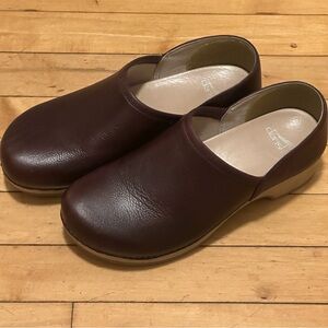 Dansko Brenna Cordovan Milled Leather Clog
